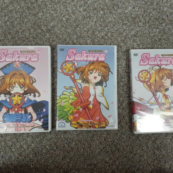 Cardcaptor Sakura DVD Lot! 18 DVDs! All include postcard inserts! Episodes 1-70 - Picture 2 of 8